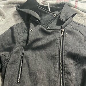 Covington Charcoal Jacket with Hood